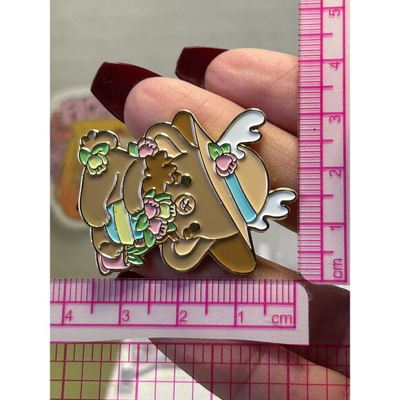 Bright Bat Enamel Pin Cottage Cryptids Jackalope - Picture 3 of 11